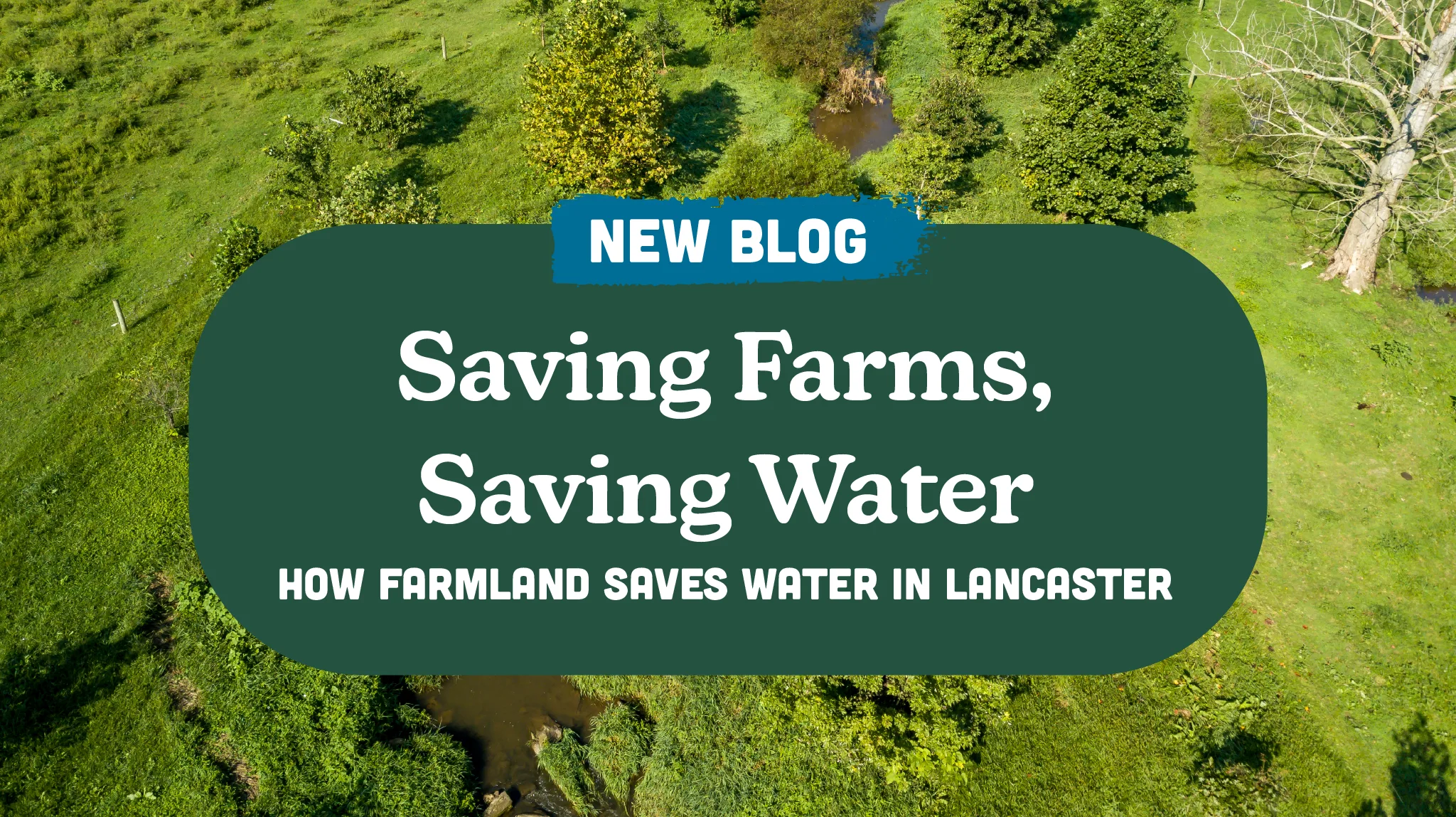 Saving Farms, Saving Water