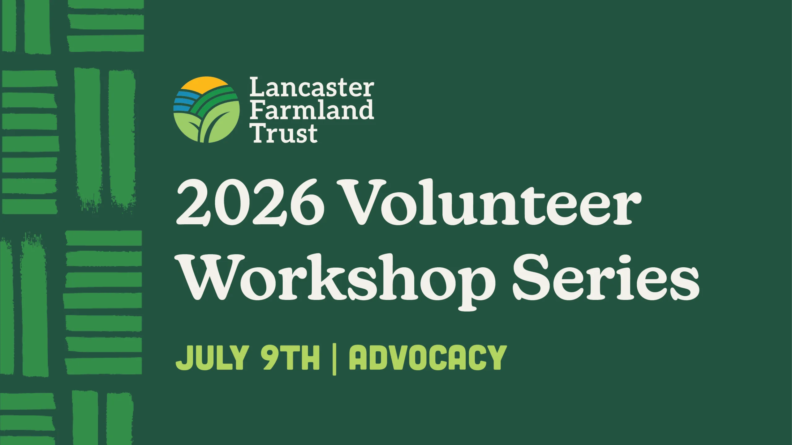 Volunteer Workshop: Let’s Talk Advocacy!