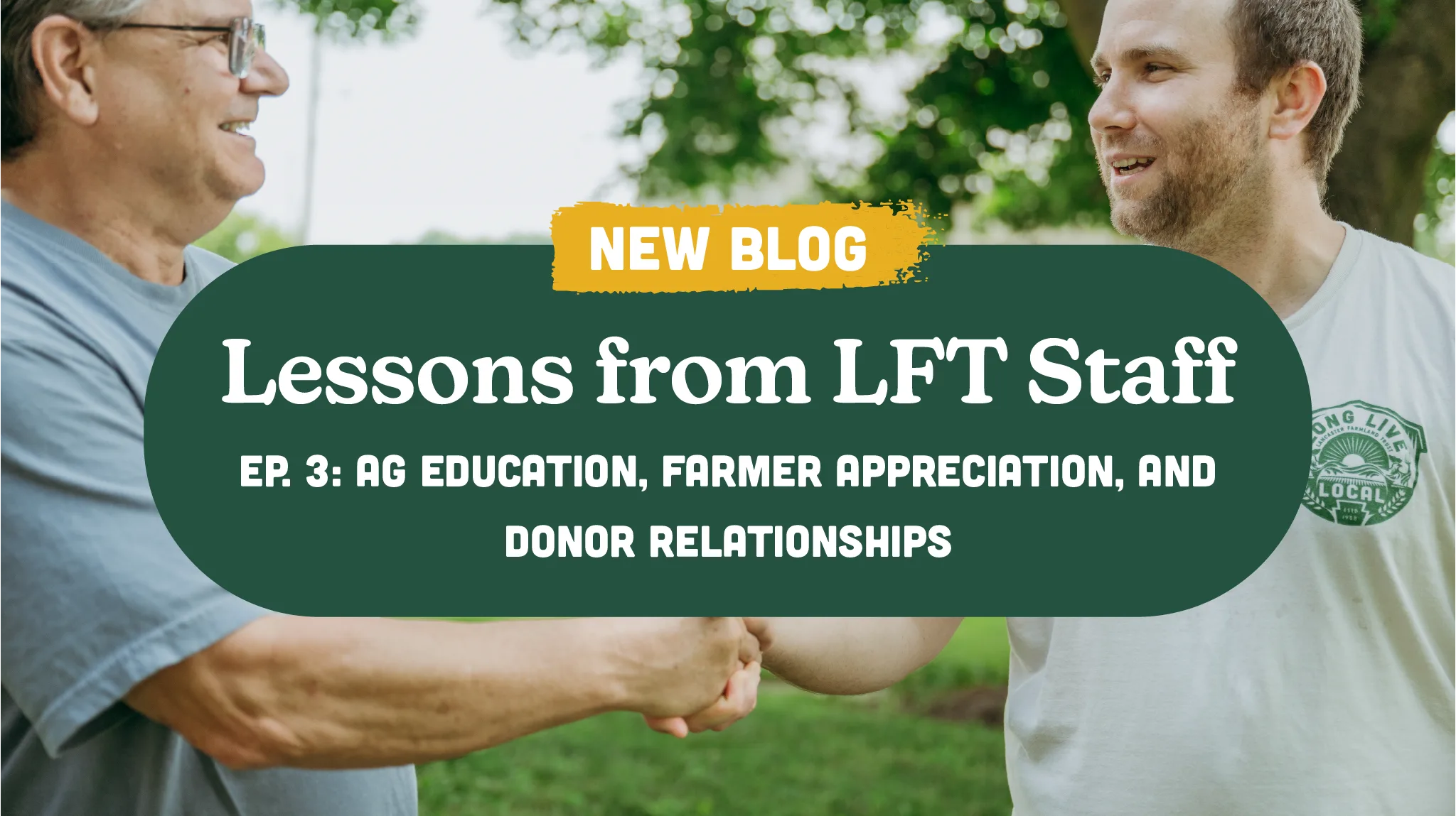 Lessons from LFT Staff